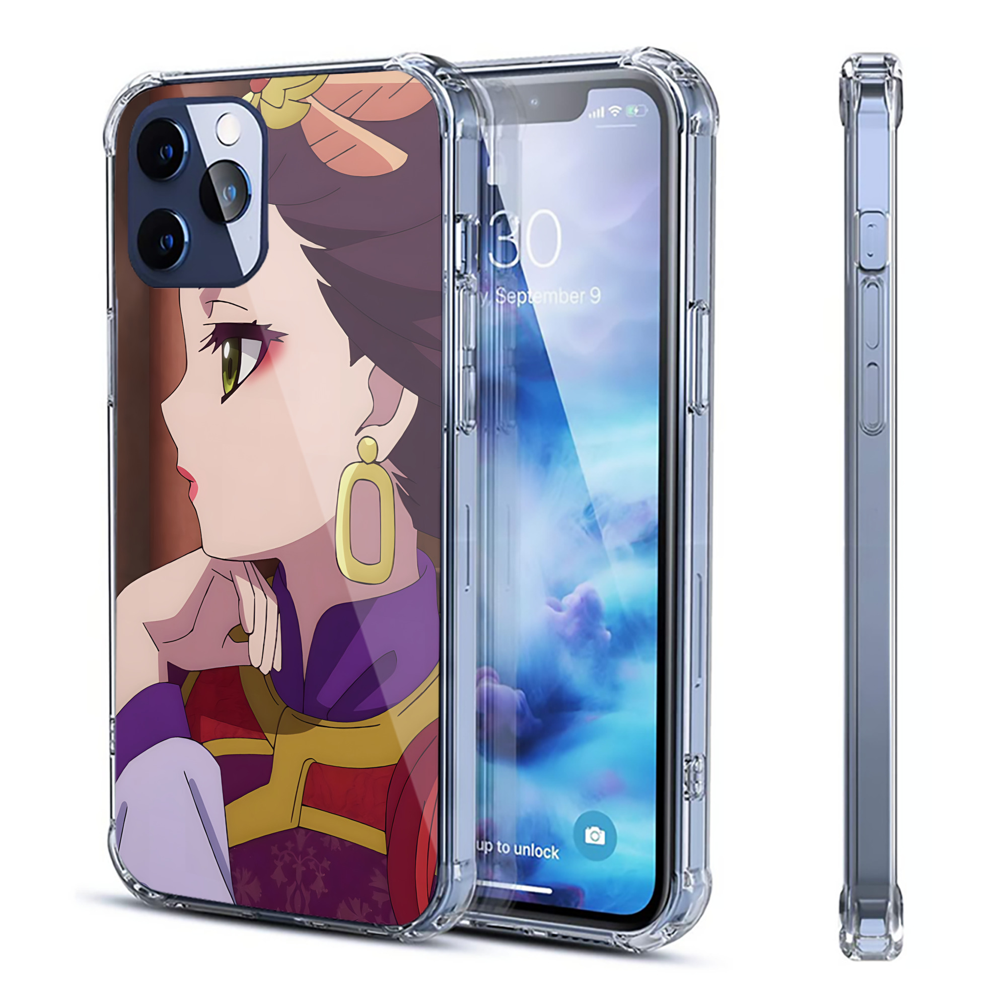 （画像用） 薬屋のひとりごと The Apothecary Diaries 【iPhone 12シリーズ対応】透明スマホケース（クリアソフトケース）